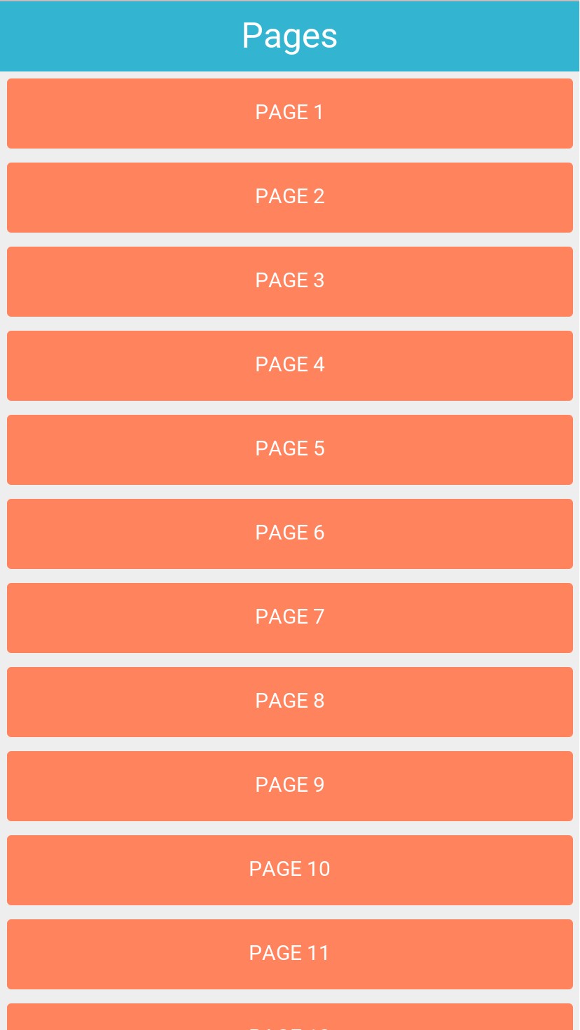 Pages using JavaScript